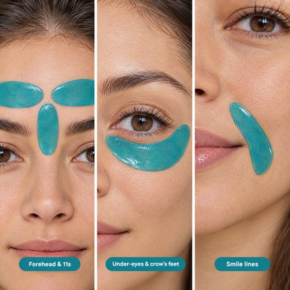 Peptide-Infused Face & Eye Tape – Overnight Smoothing Patches
